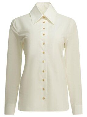 Khaite Ivy Formal Shirt Tag Size 2 Women